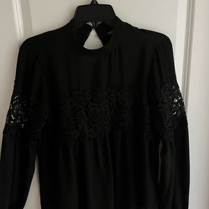 Express black blouse